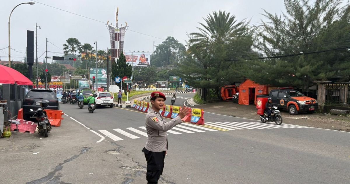 Malam Tahun Baru 2026: Puncak Diterapkan Car Free Night, Akses Kendaraan Ditutup Bertahap