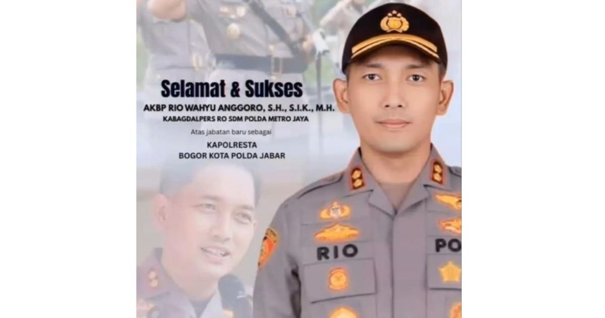 AKBP Rio Wahyu Anggoro Resmi Jabat Kapolresta Bogor Kota, Usai Pernah Pimpin Polres Bogor