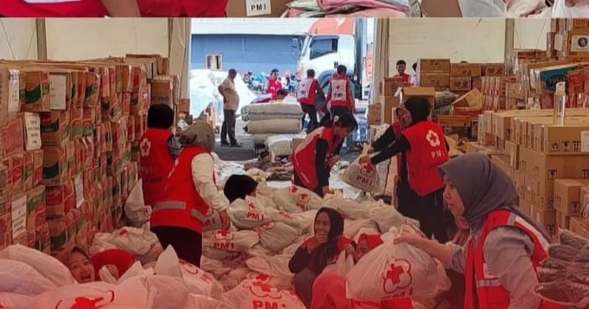 Bantuan Logistik Melimpah, Pemerintah Genjot Huntara Jelang Ramadan 2026/Foto Instagram PMI