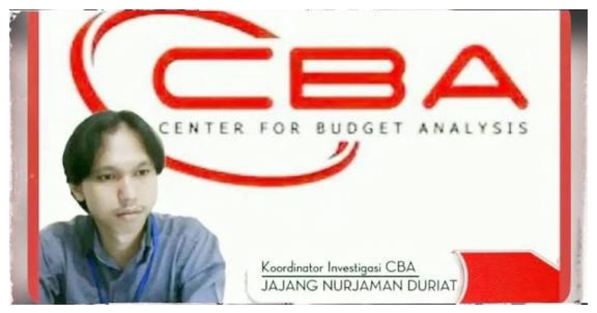 Koordinator CBA, Jajang Nurjaman