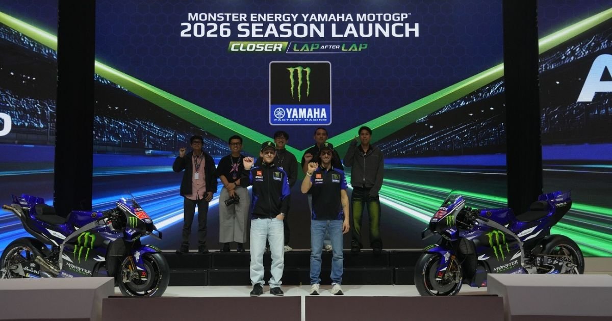 Monster Energy Yamaha Luncurkan Tim MotoGP 2026 di Jakarta, Sambut Era V4