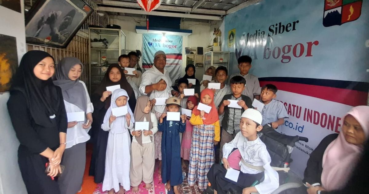 Santunan Anak Yatim Sebagai Wujud Media Peduli Umat, VOA Bogor dan SYDC Dalam Sinergi Sosial