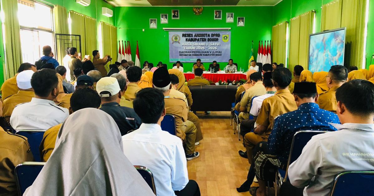 Reses DPRD Kabupaten Bogor Dapil 5 di Nanggung: Dorong Pemerataan Pembangunan dan Optimalisasi APBD 2026