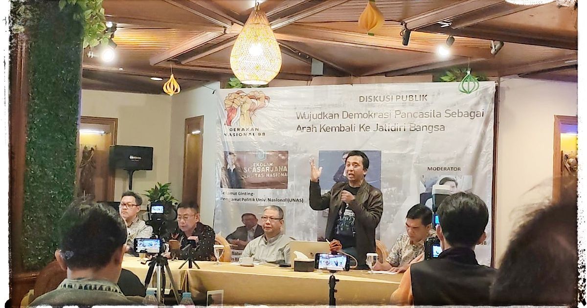 Gerakan Nasional 98 Ajak Bangsa Kembali ke Akar Demokrasi Pancasila