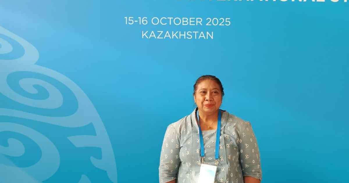 Sekjen IWO, T. Nathalia/Astana Think Thank Forum 2025 di Kazakhstan Dibuka: Kekuatan Tengah Jadi Topik Utama