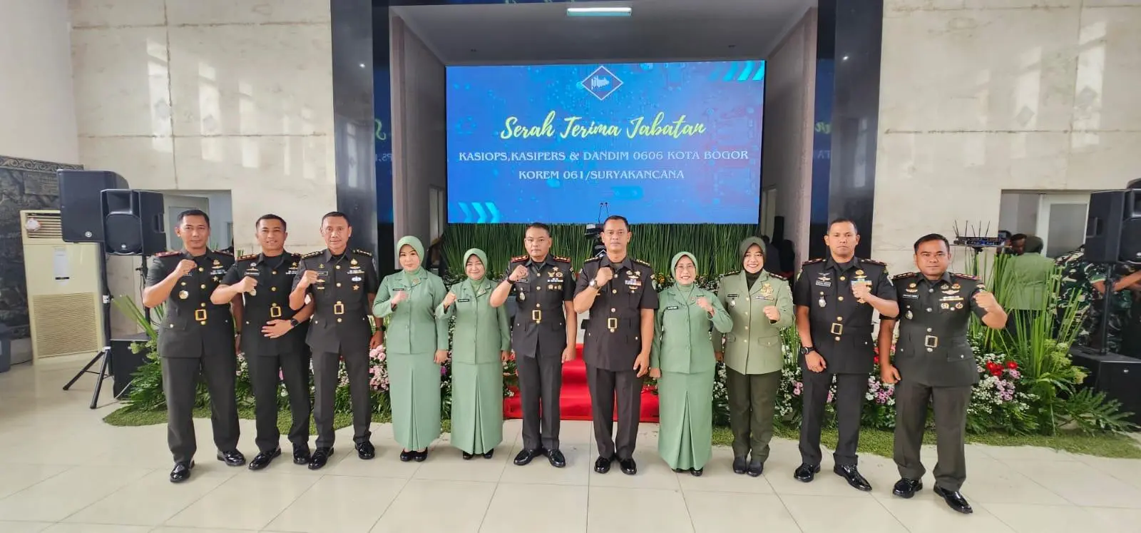 Korem 061/Suryakancana Gelar Sertijab, Danrem Tekankan Regenerasi dan Profesionalisme