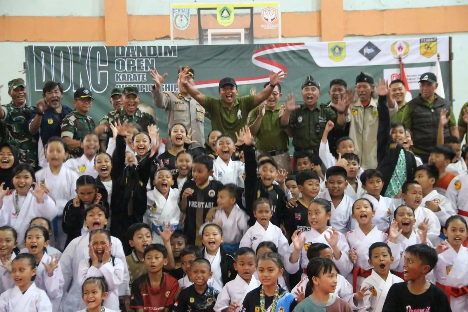 Dandim 0621 Resmi Buka Kejuaraan Dandim Open Karate Championship III 2025 di Bogor