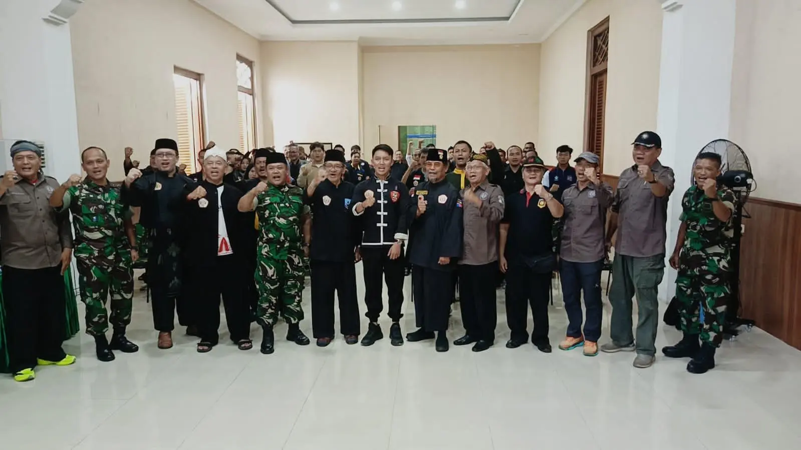 Pleno Tahap-2 Pengesahan Pencak Silat Militer Kodim 0606/Kota Bogor