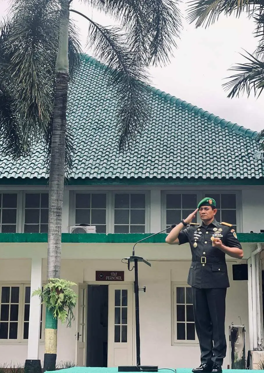 Pimpin Upacara Hari Juang TNI AD, Danrem 061/SK Sampaikan Amanat Kasad