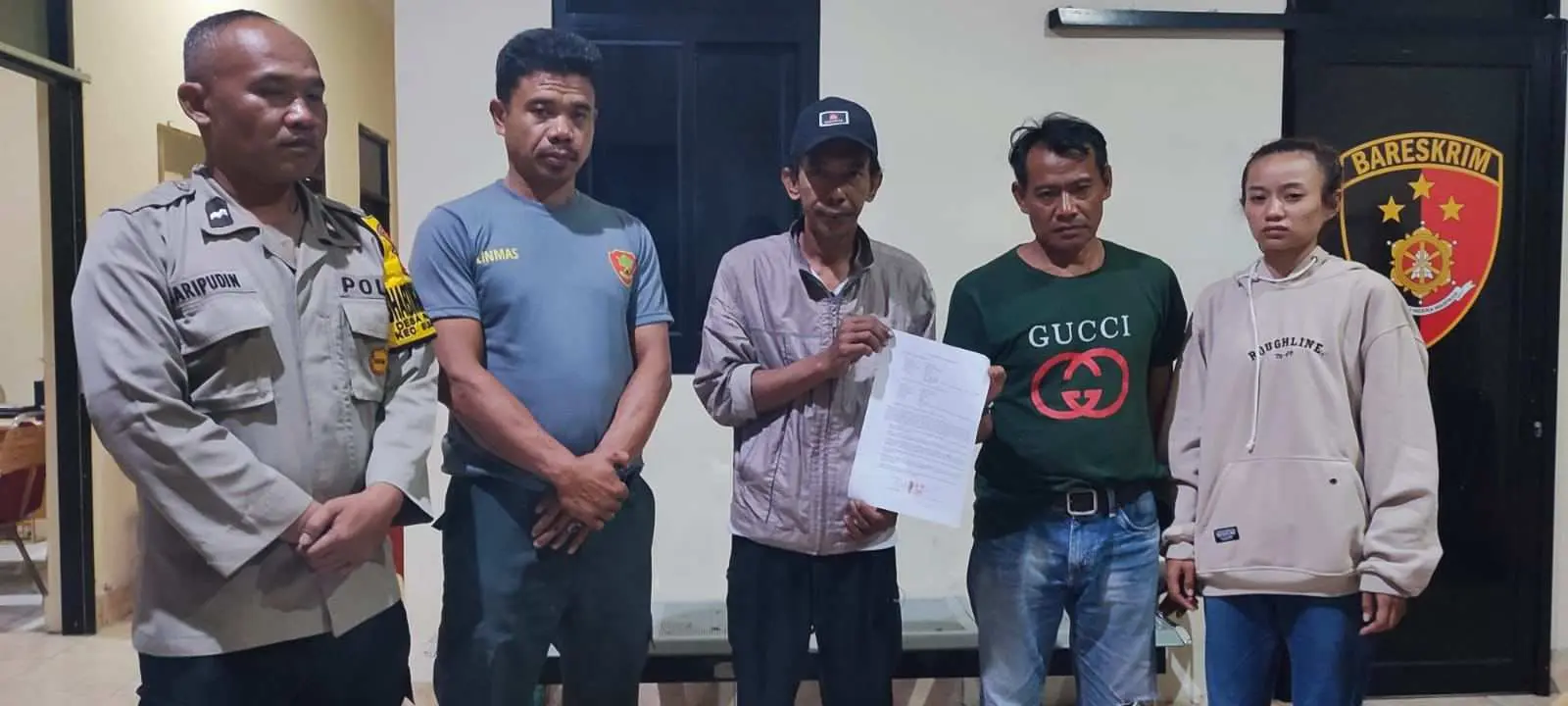 Polsek Sukamakmur Berkoordinasi Dengan Polsek Babakan Madang Berhasil Mengamankan diduga Pelaku Penipuan dan Penggelapan