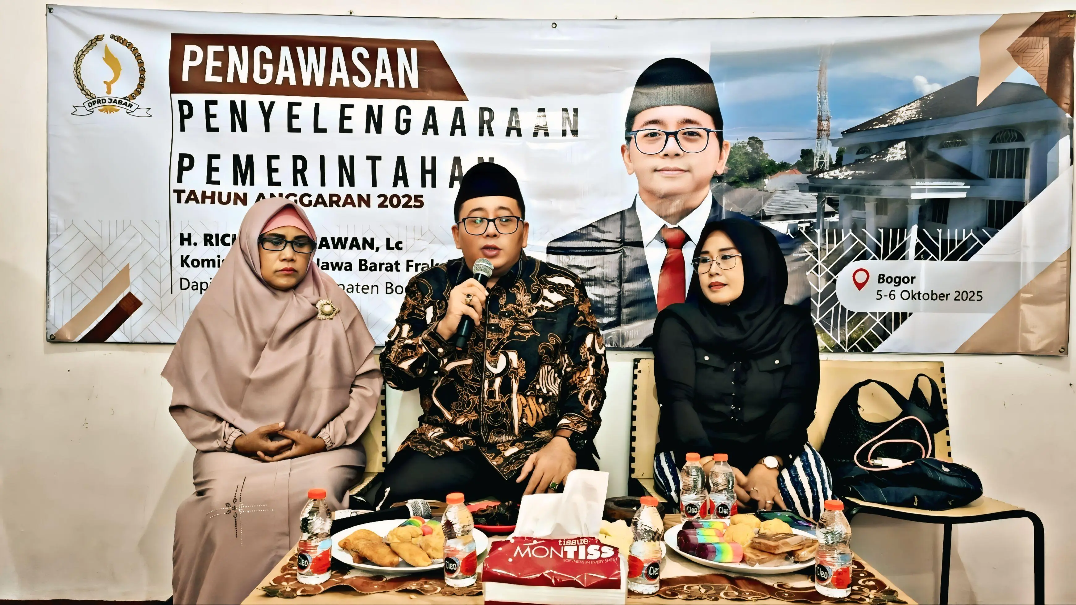 H. Ricky Kurniawan Lakukan Pengawasan Pemerintahan di Cibinong