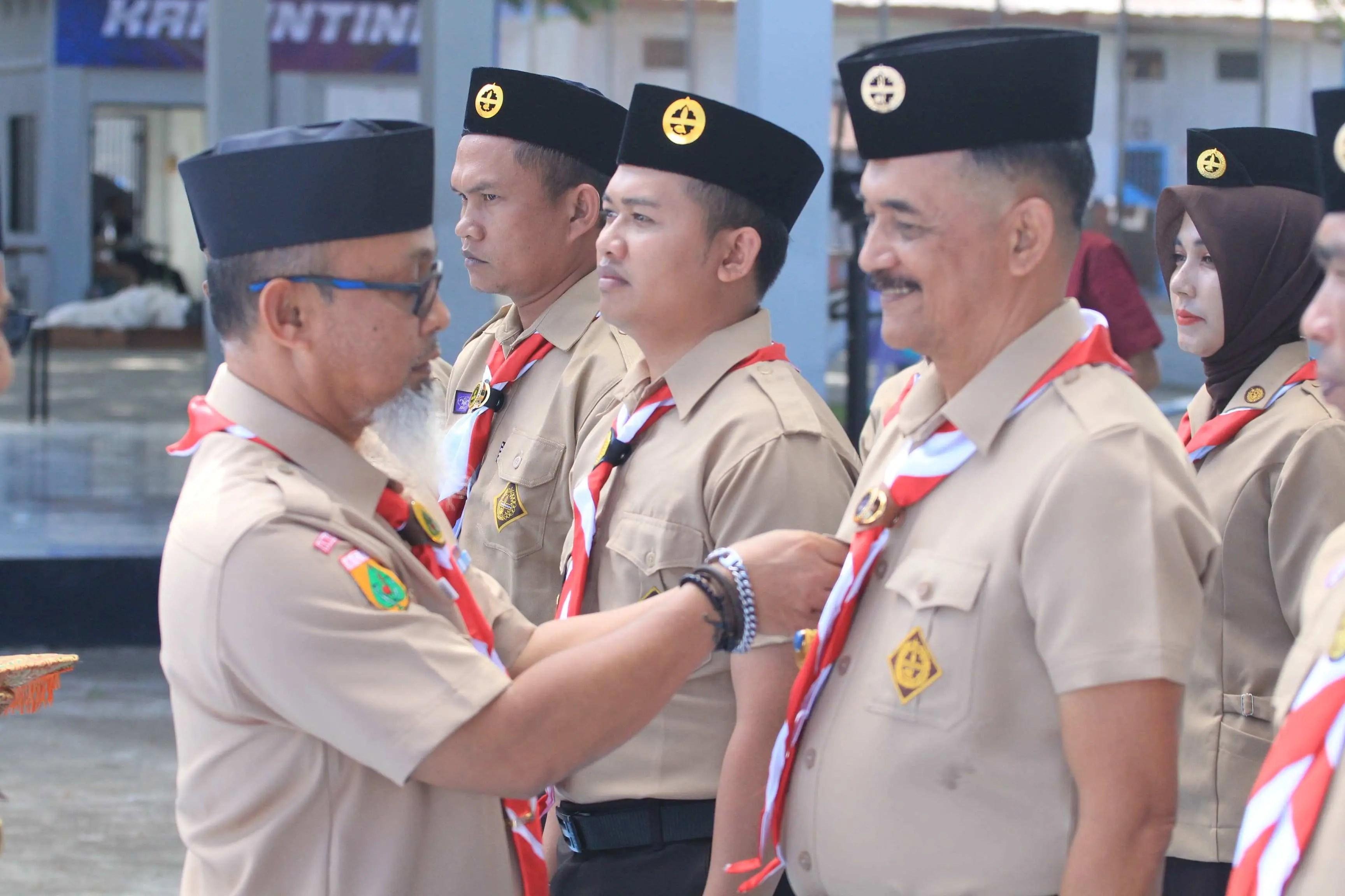 Pembukaan Kegiatan Pramuka Satya Dharma Bhakti Permasyarakatan