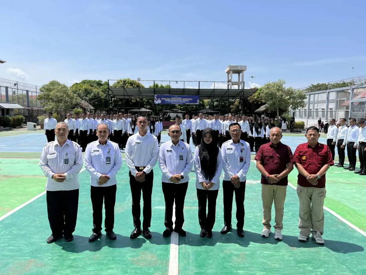 Kanwil Ditjenpas Aceh gelar Upacara Penutupan Orientasi CPNS T.A 2024 di Lapas Kelas IIA Banda Aceh