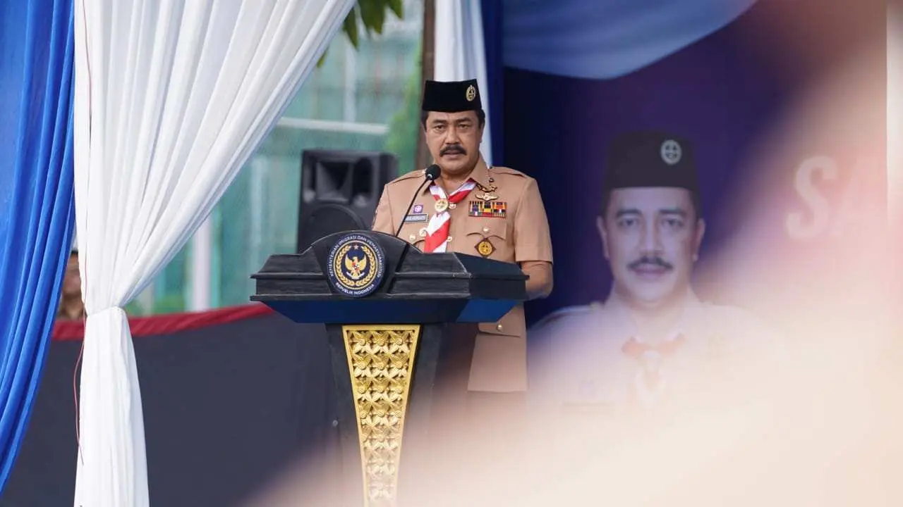 Kakanwil Ditjen PAS Sumut Ikuti Pembukaan Perkemahan Satya Darma Bhakti Pemasyarakatan Serentak se-Indonesia