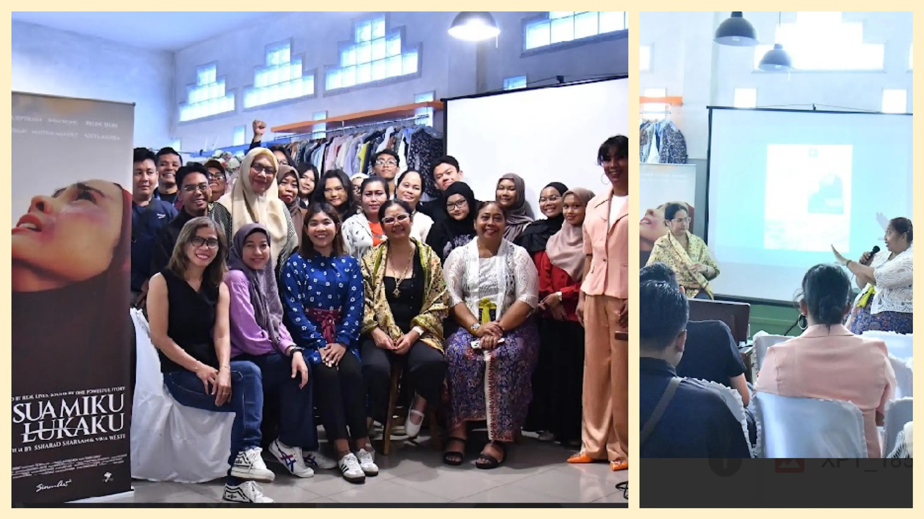 Pesan Kuat Tolak KDRT dalam Diskusi Film Suamiku, Lukaku