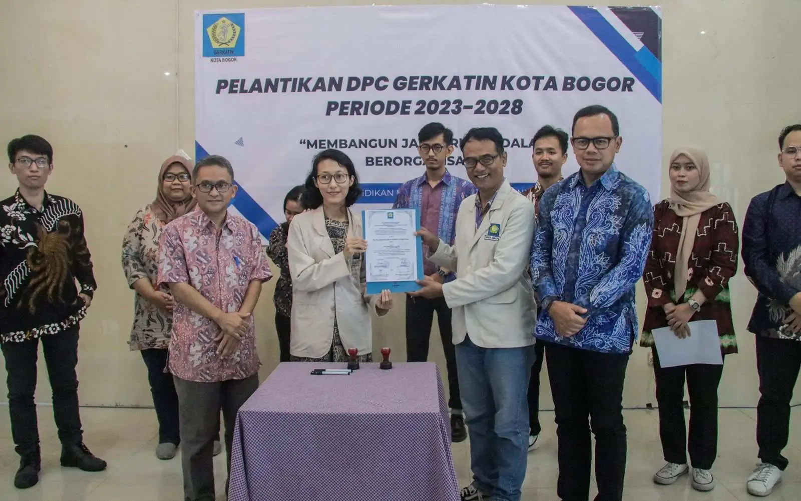 Hadiri Pelantikan Gerkatin, Bima Arya Ajak Membangun Kota Bogor